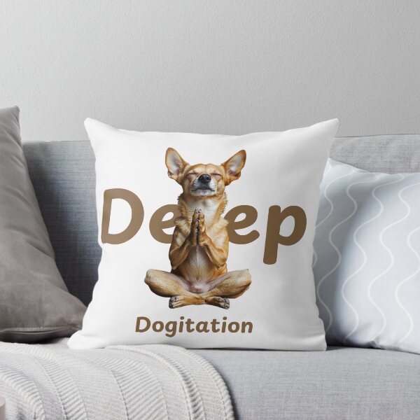 Item preview, Deep Meditative Dog designed and sold by anettfaye.