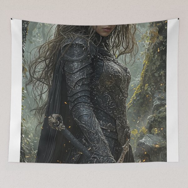 Item preview, Emberblade: The Shadow Valkyrie designed and sold by oanaunciuleanu.
