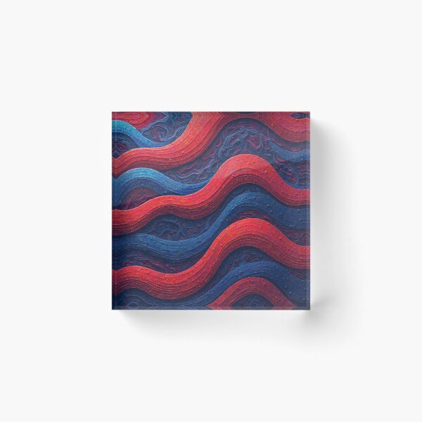 Item preview, Hypnotic Vibrating Waves Pattern designed and sold by JonelleTshirts.