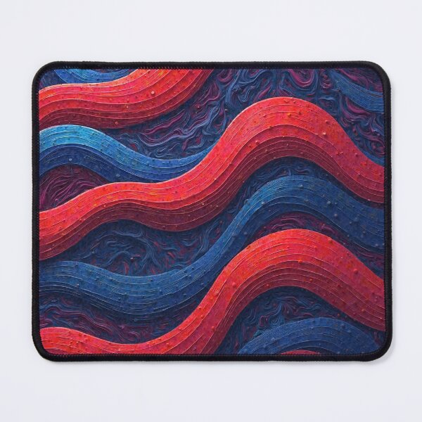 Item preview, Hypnotic Vibrating Waves Pattern designed and sold by JonelleTshirts.