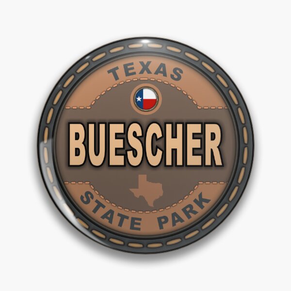 Item preview, Buescher State Park Texas stitching effect designed and sold by studioss76.