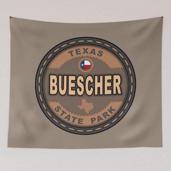 Item preview, Buescher State Park Texas stitching effect designed and sold by studioss76.