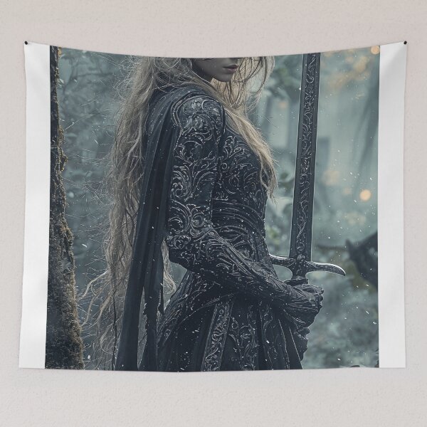 Item preview, Emberblade: The Shadow Valkyrie designed and sold by oanaunciuleanu.