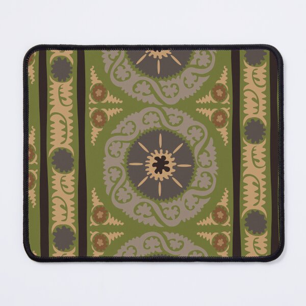 Item preview, Suzani Stripe-Grasslands designed and sold by Pamelandia.