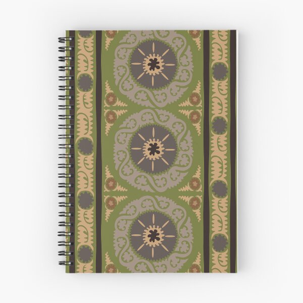 Item preview, Suzani Stripe-Grasslands designed and sold by Pamelandia.