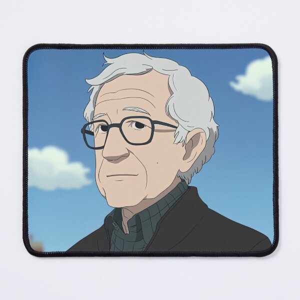 Item preview, Noam Chomsky | Anime style designed and sold by ComicsFactory.
