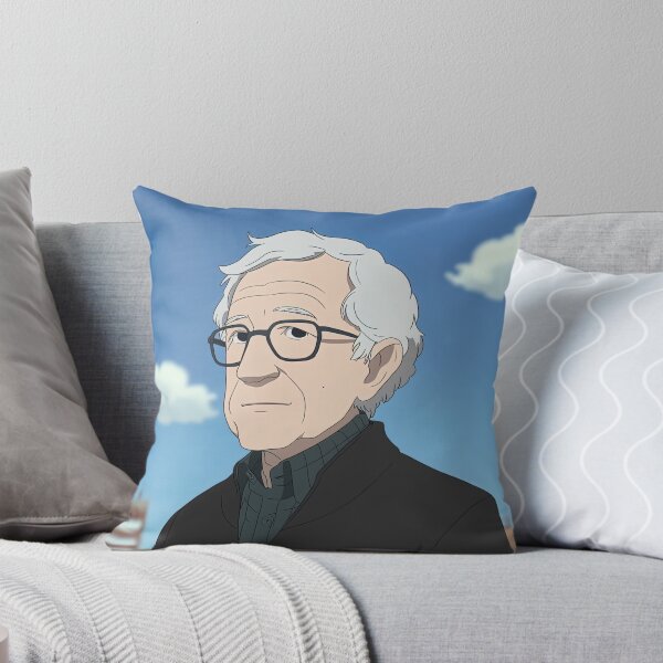 Item preview, Noam Chomsky | Anime style designed and sold by ComicsFactory.