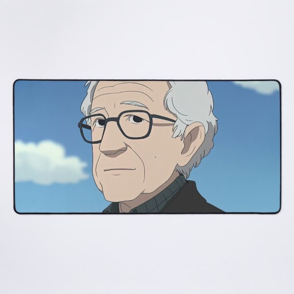 Item preview, Noam Chomsky | Anime style designed and sold by ComicsFactory.