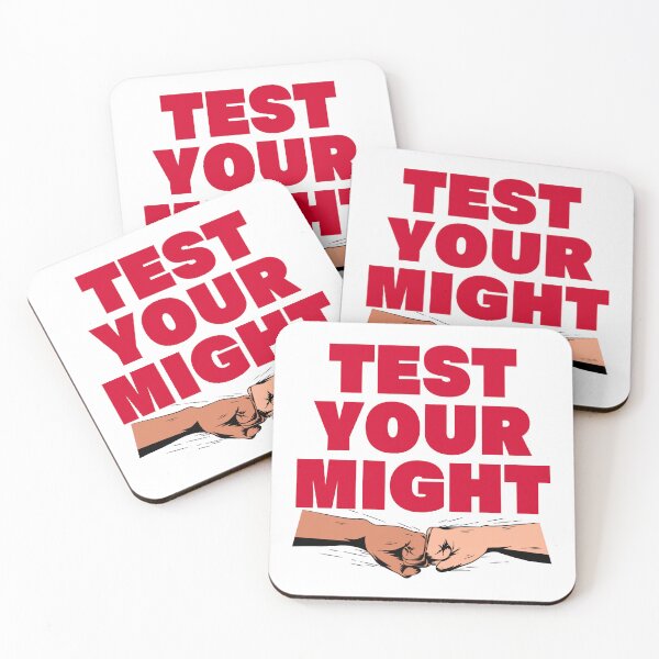 Item preview, Red Test Your Might designed and sold by UNK-Fatigues.