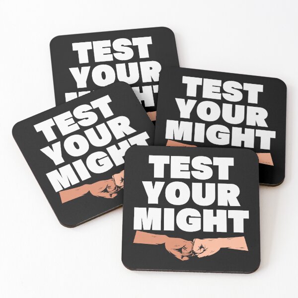 Item preview, White Test Your Might designed and sold by UNK-Fatigues.