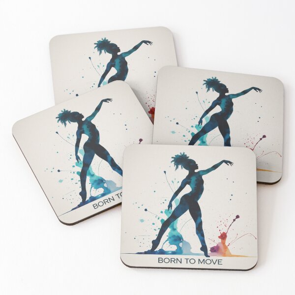 Item preview, "A minimalist yet powerful silhouette of a contemporary dancer designed and sold by Millzsplace.