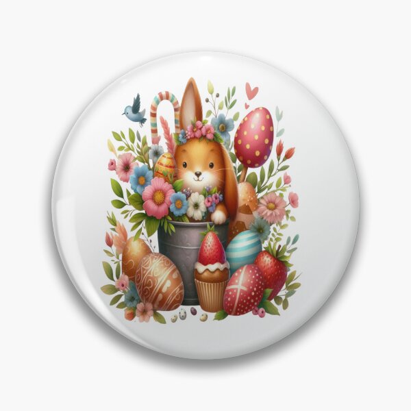Item preview, "Easter Joy: Adorable Springtime Bunny and Egg Stickers" 8 designed and sold by Sweet Dreams & Fantasia.