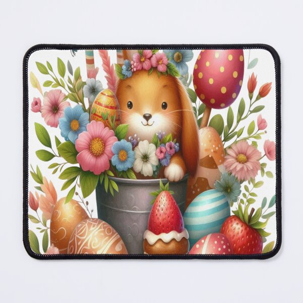 Item preview, "Easter Joy: Adorable Springtime Bunny and Egg Stickers" 8 designed and sold by Sweet Dreams & Fantasia.