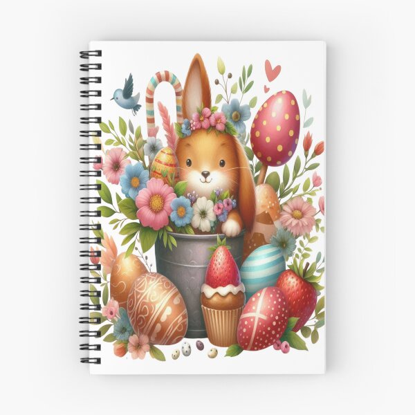 Item preview, "Easter Joy: Adorable Springtime Bunny and Egg Stickers" 8 designed and sold by Sweet Dreams & Fantasia.