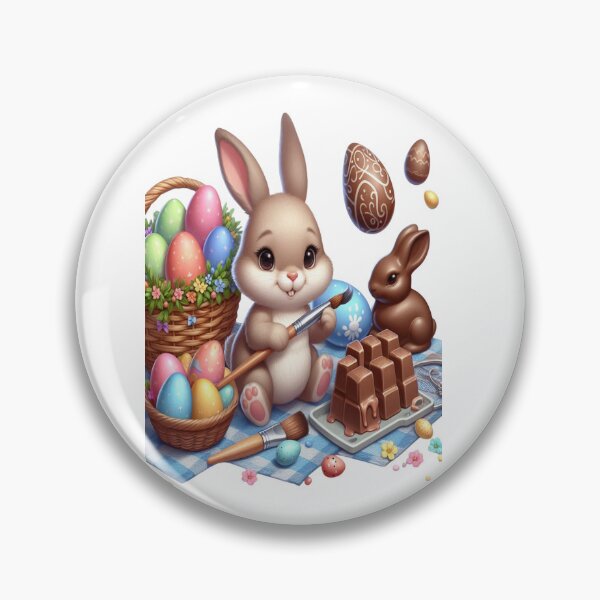 Item preview, "Easter Joy: Adorable Springtime Bunny and Egg Stickers" 9 designed and sold by Sweet Dreams & Fantasia.