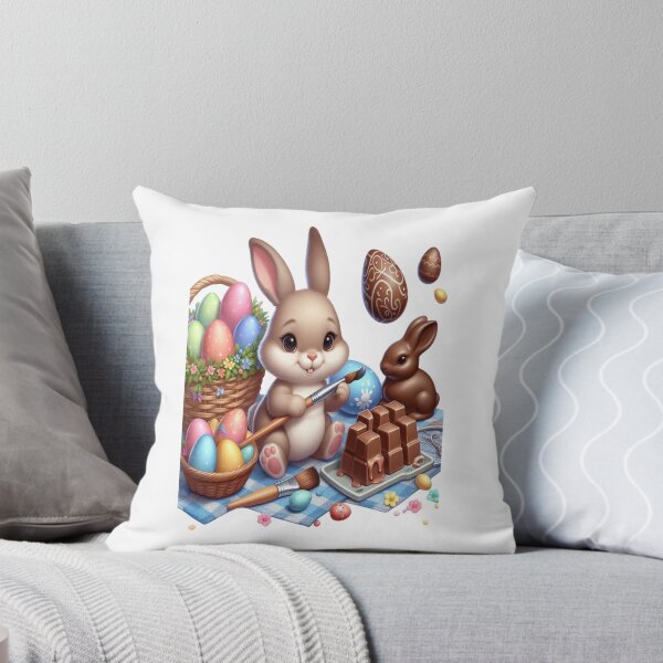 Item preview, "Easter Joy: Adorable Springtime Bunny and Egg Stickers" 9 designed and sold by Sweet Dreams & Fantasia.