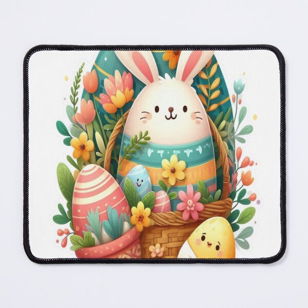 Item preview, "Easter Joy: Adorable Springtime Bunny and Egg Stickers" 10 designed and sold by Sweet Dreams & Fantasia.