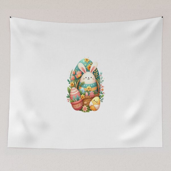 Item preview, "Easter Joy: Adorable Springtime Bunny and Egg Stickers" 10 designed and sold by Sweet Dreams & Fantasia.