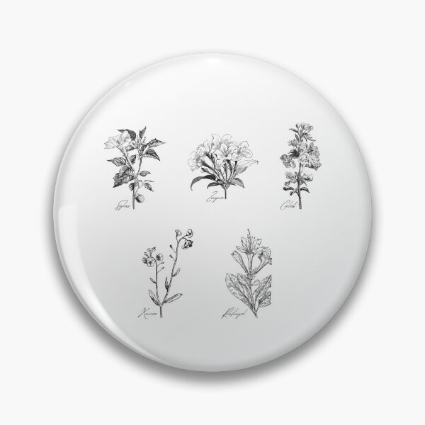 Item preview, Love and Deepspace | Official Flowers | Otome Game | LADS | LADS Boys Flowers | Vintage Flowers | Floral | Love & Deepspace designed and sold by matchaisu.