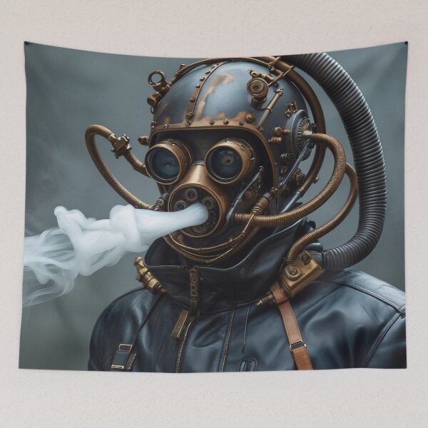 Item preview, The guardian of the hot breath steam designed and sold by VidyoeDesigns67.
