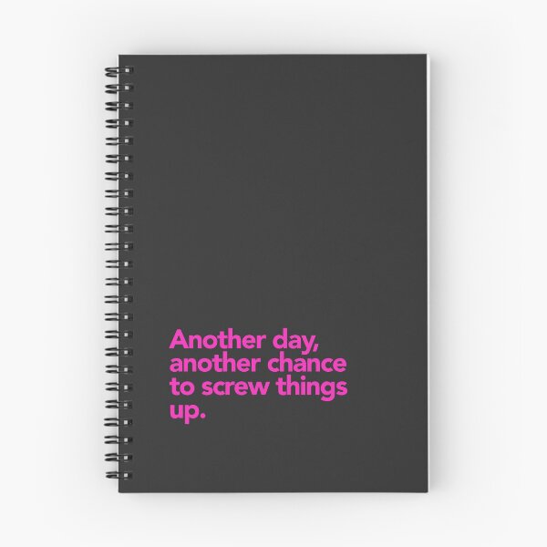 Item preview, Another day, another chance to screw things up. designed and sold by cynicalcorner.