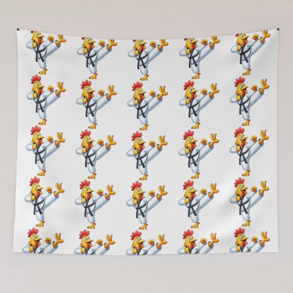 Item preview, * Karate Chicken: Master of the Coop karate chicken  designed and sold by PARNAZ2021.