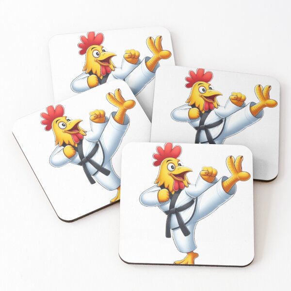 Item preview, * Karate Chicken: Master of the Coop karate chicken designed and sold by PARNAZ2021.