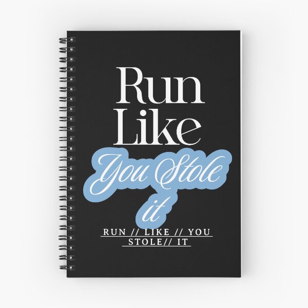 Item preview, Run like you stole it (white text) designed and sold by Tees16.
