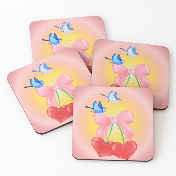 Item preview, Romantic Hearts and Flying Birds designed and sold by ToscaniArt.