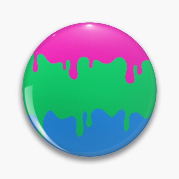 Item preview, Polysexual Drippy Flag designed and sold by Chimerasite.