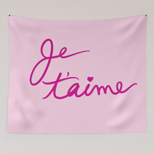 Item preview, I love you in French designed and sold by abeink.