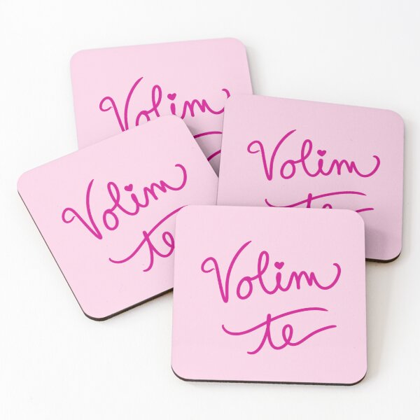 Item preview, I love you in Croatian designed and sold by abeink.