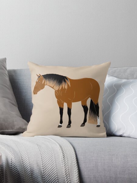 Aperçu de l'œuvre Quarter Horse, cheval isabelle, cheval de selle, races de chevaux des États unis créée et vendue par WebEquitation®.