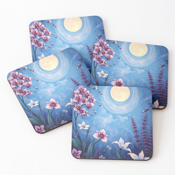 Item preview, Moonlight Flowers #1 designed and sold by MysticalSVK.
