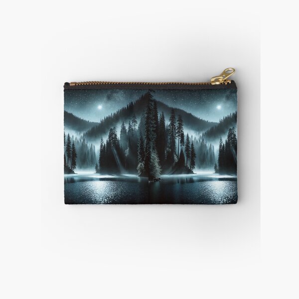 Item preview, Moonlit Enchantment: Mystical Forest Lake designed and sold by Meta2Physical.