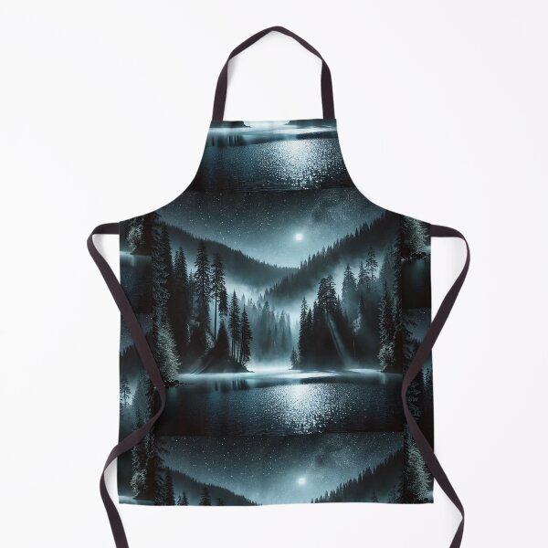 Item preview, Moonlit Enchantment: Mystical Forest Lake designed and sold by Meta2Physical.