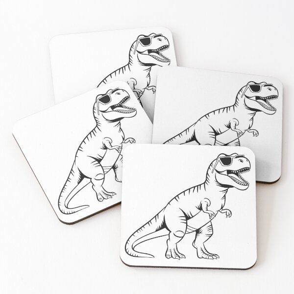 Item preview, Cool T-Rex Dinosaur with Sunglasses designed and sold by theartfulaspie.