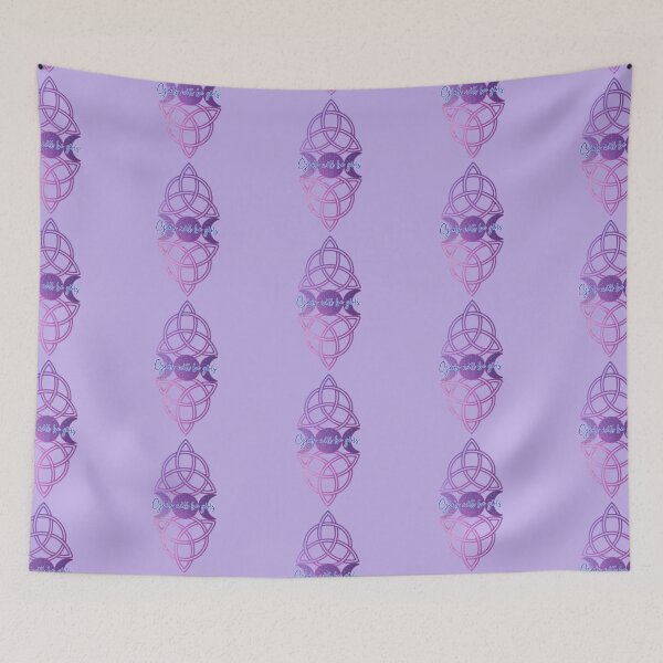 Item preview, Girls Will Be Girls - Galaxy Triple Moon with Triquetra Celtic Knot designed and sold by SpeakBoldly.