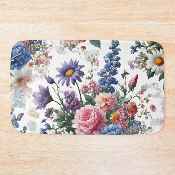 Item preview, Floral Mason Jar designed and sold by TeenVibe-Shop.