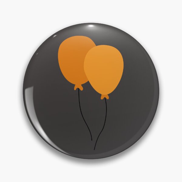 Item preview, Two Orange Balloons in Memory of Bibas Children designed and sold by Neeshki.