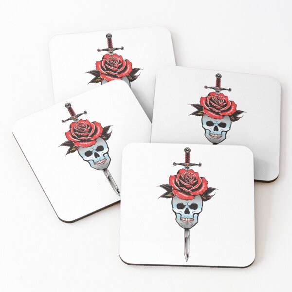 Item preview, Gothic Demiboy Skull & Rose Dagger – Demiboy Pride Flag Design designed and sold by Travelslightly.