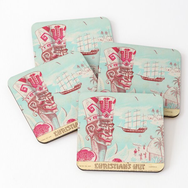 Item preview, Christian's Hut Tiki Bar Menu designed and sold by TheBerryFarmer.
