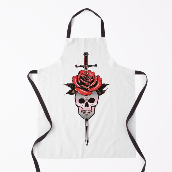 Item preview, Gothic Demigirl Skull & Rose Dagger – Demigirl Pride Flag Design designed and sold by Travelslightly.