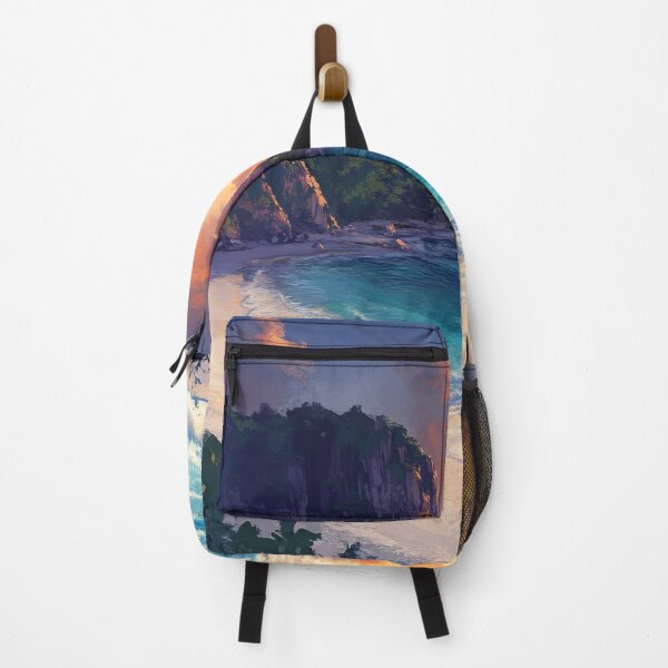 Item preview, A sunset on a tropical island paints the sky with brilliant colors designed and sold by emaga.