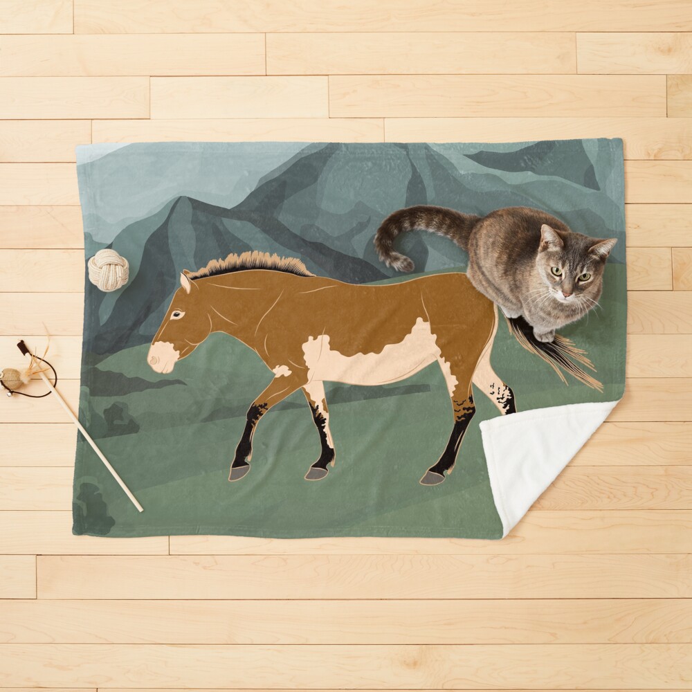 Aperçu de l'œuvre Couverture pour animaux créée et vendue par WebEquitation.