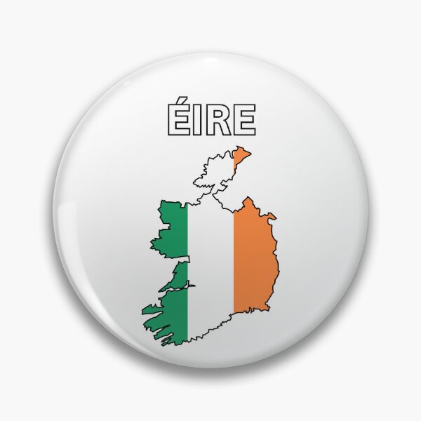 Item preview, Éire Flag Map Design designed and sold by atomstartup.