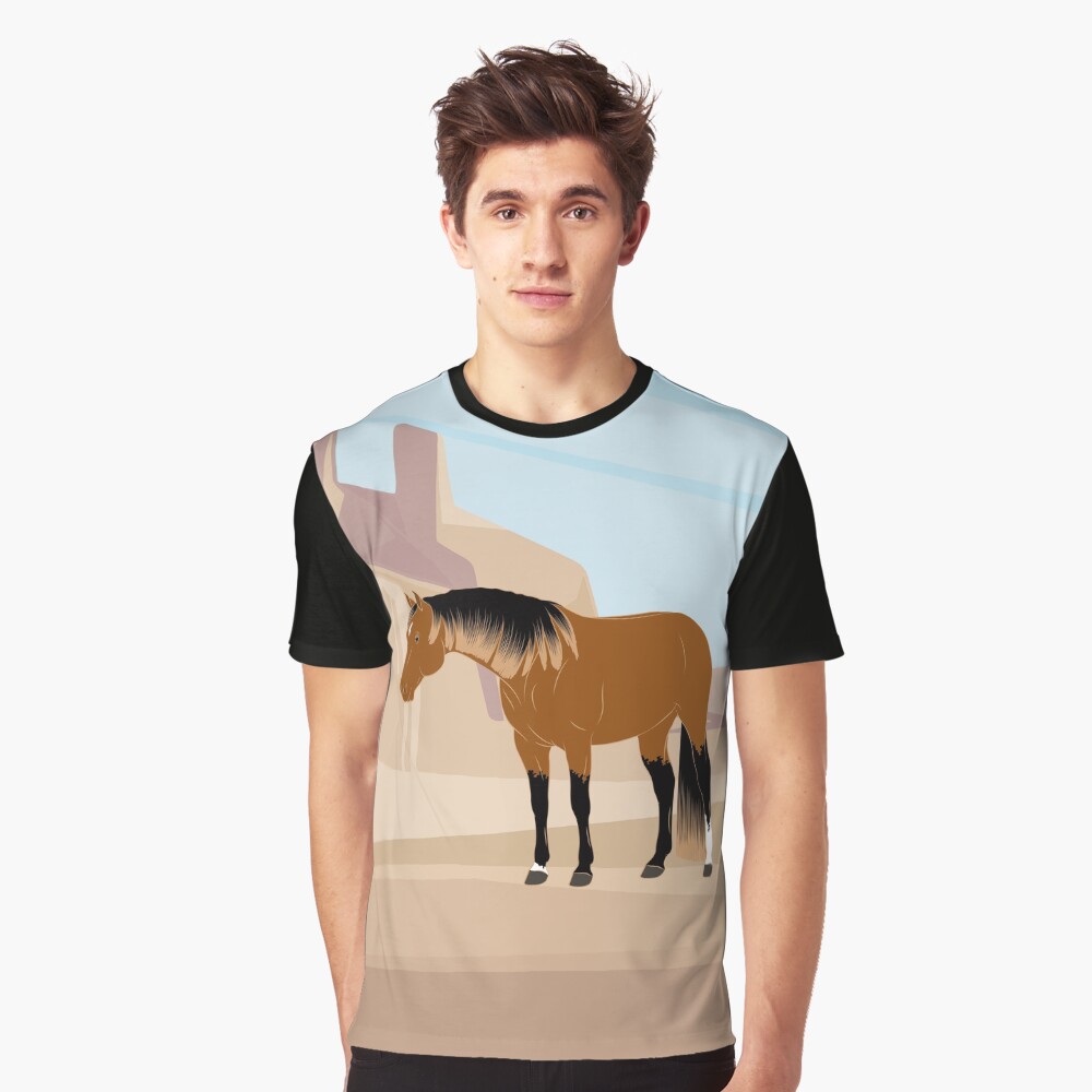 Aperçu de l'œuvre T-shirt graphique créée et vendue par WebEquitation.