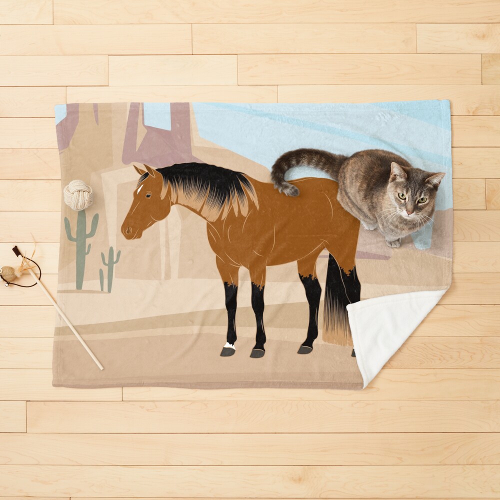 Aperçu de l'œuvre Couverture pour animaux créée et vendue par WebEquitation.