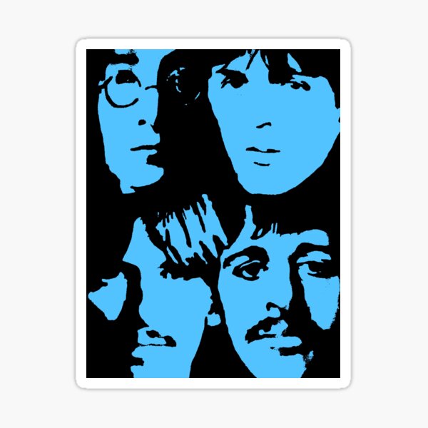 Item preview, John, Paul, George, and Ringo  designed and sold by Chad's Fresh Art.