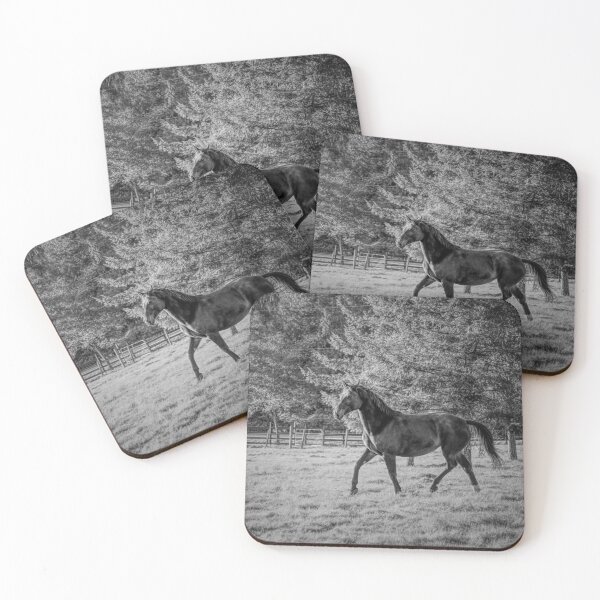 Item preview, Wild Horses in Black and White designed and sold by Ernie Steven Dickey.